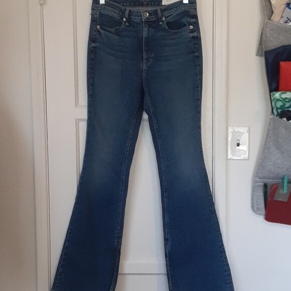 Rag & Bone Jeans Flare High Rise Denim Pants Women's 27 - Picture 1 of 7